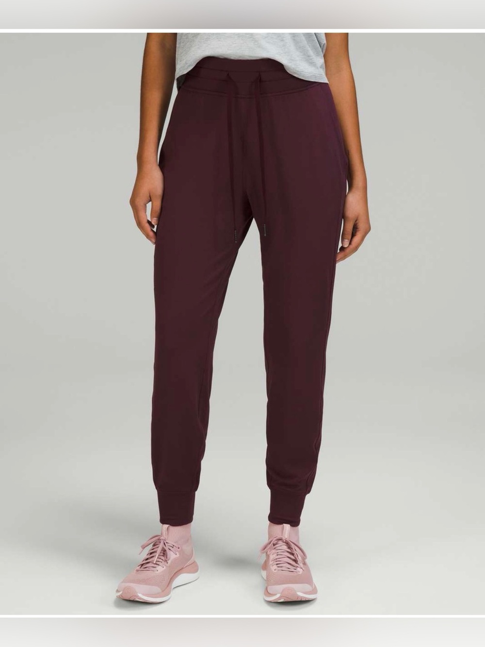 lululemon athletica Women's Burgundy Track Joggers